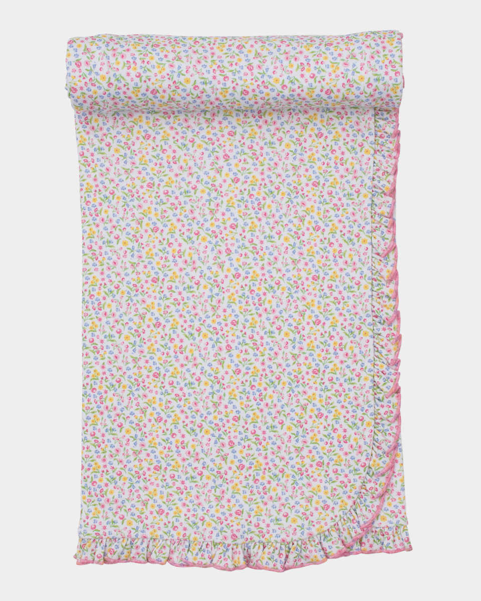 Girl's Garden Trellis Blanket